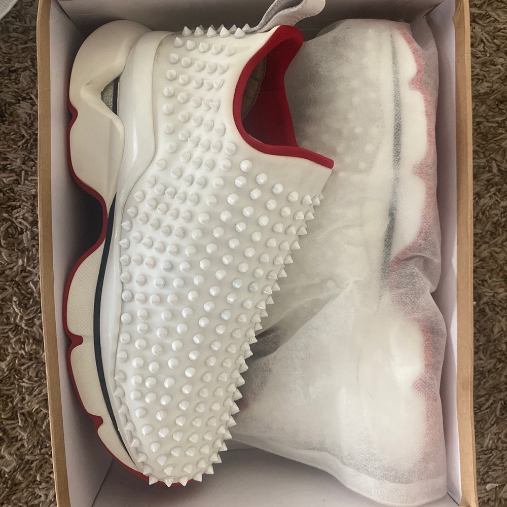 Christian Louboutin men’s Spike Sock Donna Flat